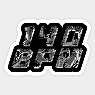 140 BPM Sticker